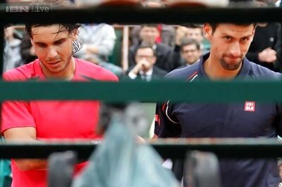 Rafael Nadal beats Novak Djokovic in exhibition match