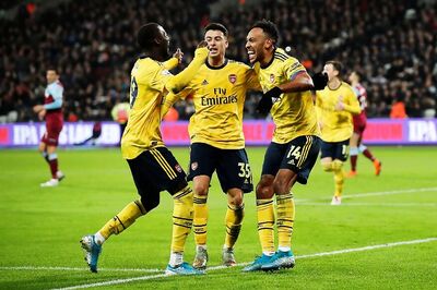 Premier League: Arsenal Score 3 Goals in 9 Minutes to Beat West Ham and End Winless Run