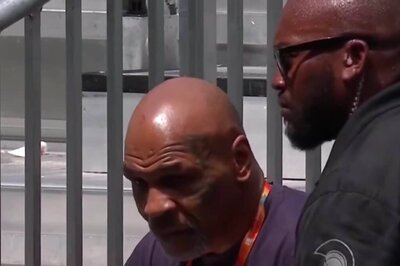 Watch: Boxing Legend Mike Tyson Stopped by Security at Miami Open