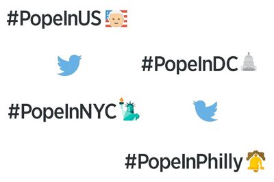 Twitter rolls out special emojis to celebrate Pope Francis' visit to the US