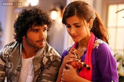 Shruti Haasan poses as the contemporary bride on the cover of a fashion magazine