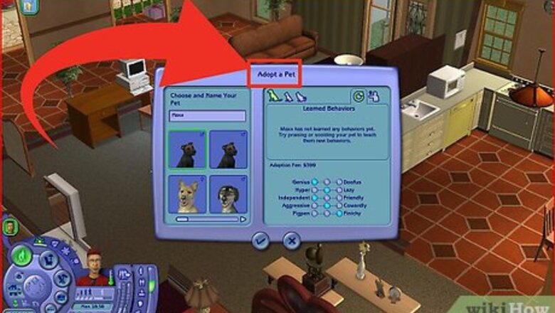 How to Care for a Pet in Sims 2 Pets