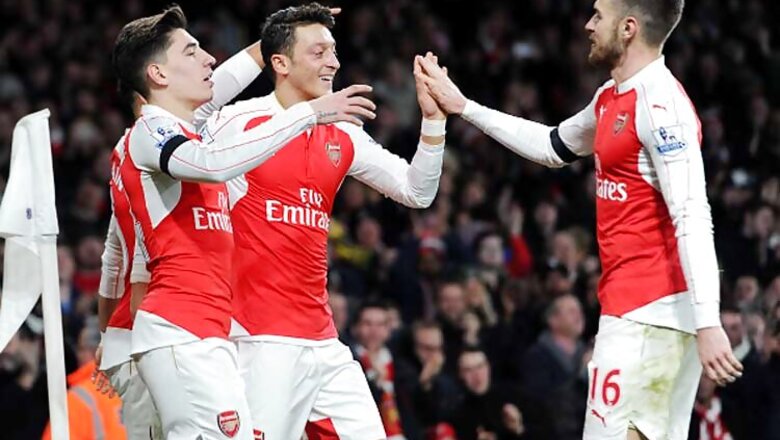 EPL: Arsenal move top, Louis van Gaal says he won't leave Manchester United