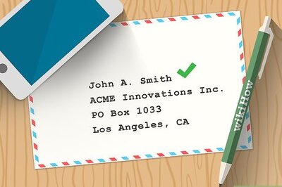 How to Address to a PO Box