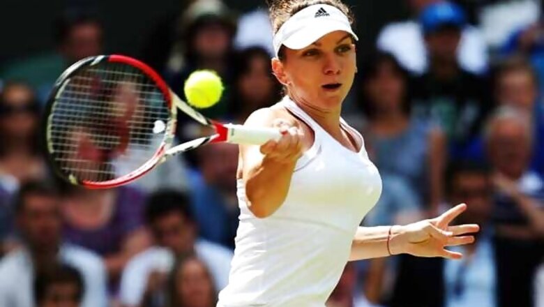 Halep, Bouchard advance to Wimbledon semifinals