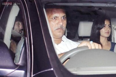 Snapshot: Ranbir Kapoor and Katrina Kaif show up in the same car at Karan Johar's bash