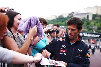 Schumi fastest but Webber on Monaco pole