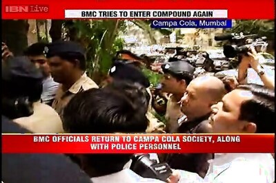 Campa Cola eviction: No success for BMC on day 2, officials leave empty-handed