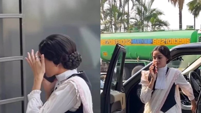 Ananya Panday Leaves All Confused As She Dons Lawyer Look In New Video | Watch