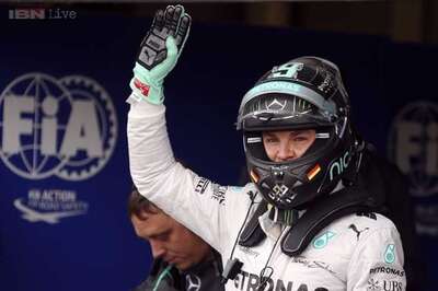 Nico Rosberg fastest in 1st practice for German Grand Prix