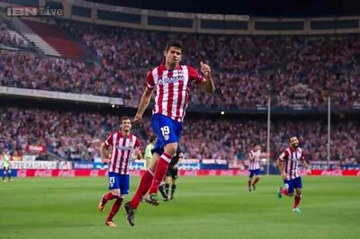 Diego Costa nets two as Atletico Madrid beats Celta Vigo 2-1