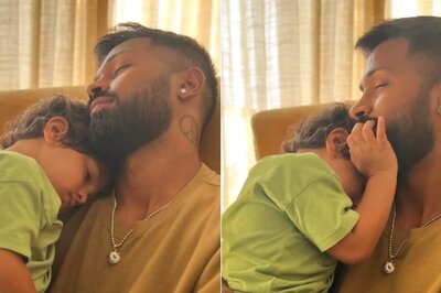 Hardik Pandya Returns Home to Catch-up with Son Agastya, Picture of Father & Son Sets Social Media Ablaze