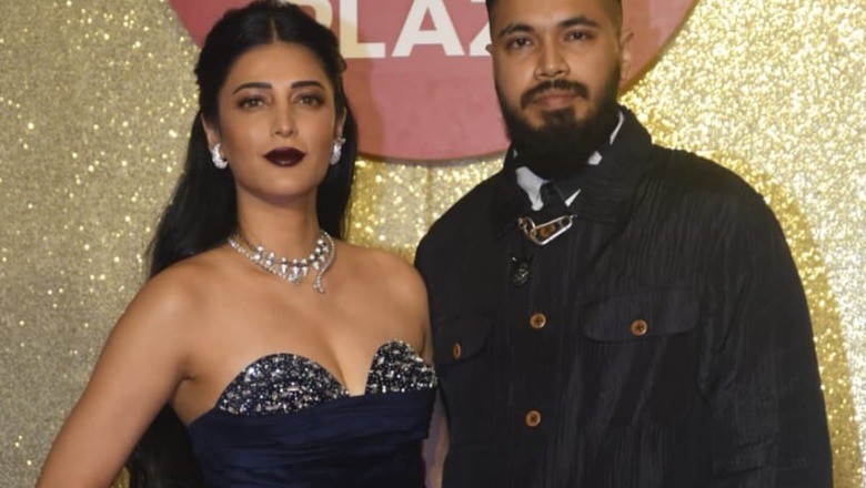 Shruti Haasan Exudes Goth Glam Vibes At The Jio World Plaza Opening, Watch Video