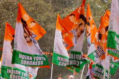 Rajasthan Congress Workers Protest Against Freezing of Party's Bank Accounts