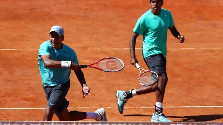Bhupathi-Bopanna crash out, Paes sails into 2nd round