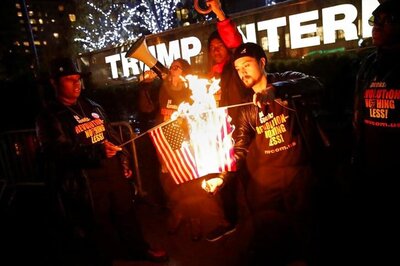 Trump Flag-Burning Tweet Leads Activists to Burn Some Flags in New York