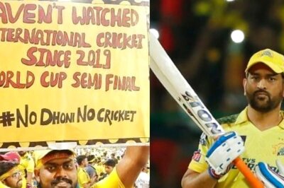 'No Dhoni, No Cricket' Poster in CSK vs KKR Match Sums Up Bittersweet Feelings of Thala Fans in IPL