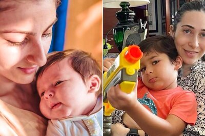 Taimur Ali Khan Birthday: Doting Aunts Karisma Kapoor, Soha Ali Khan Share Pics with Dearest Tim Tim