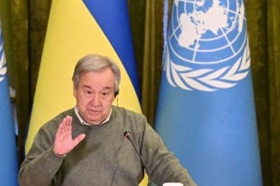 Russian Strikes Hit Kyiv Shortly After Meeting Between UN Chief and Zelenskyy, Says Mayor