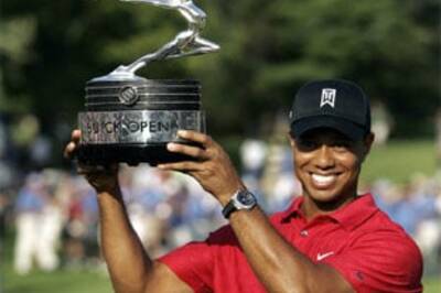 Tiger Woods wins Buick, pays tribute to venue