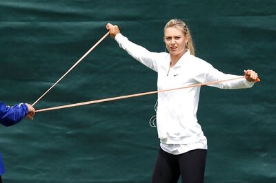 Sharapova back to reality at Wimbledon