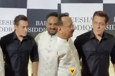 Salman Khan Makes Dashing Entry in Pathani Suit at Baba Siddique’s Party Amid Death Threats; Watch
