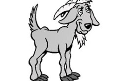 King Louis walks on four legs