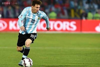 Messi's Argentina trophy will come at some point: Ezequiel Lavezzi