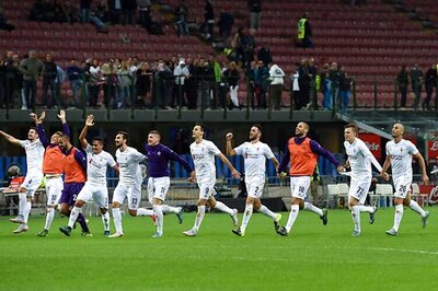 Fiorentina crush 10-man Inter Milan 4-1 to move top of Serie A