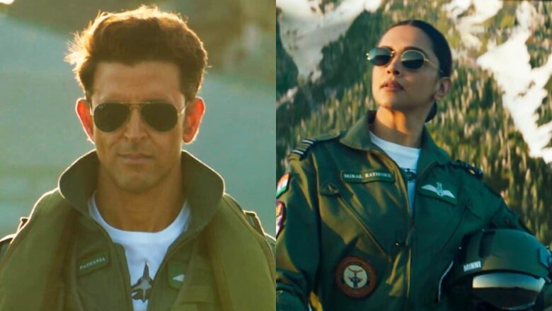 Fighter Teaser: Hrithik Roshan and Deepika Padukone Aim for the Skies in Top Gun Style Film