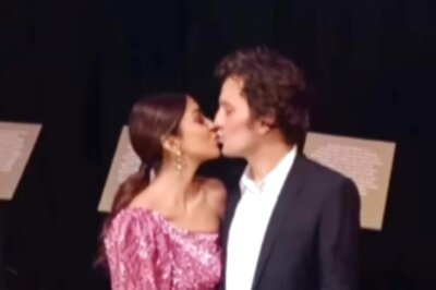 Shriya Saran Doesn't Give A Damn About Trolls As She Kisses Her Husband Andrei Koscheev, Watch