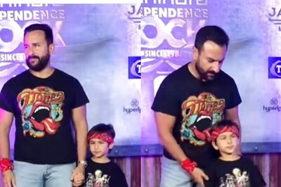 Saif Ali Khan, Taimur Are Coolest Father-Son Duo in Town as They Attend Rock Concert