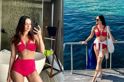 Inside Manushi Chhillar’s Fashionable Getaway In Maldives, See Pics