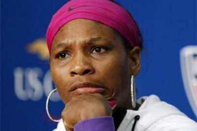 Serena Williams suffers swimsuit malfunction