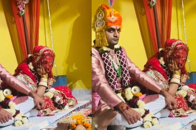 Bride’s Quick Nap During Wedding Rituals Is Relatable; Groom’s Wake-Up Call Priceless