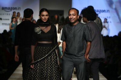 AIFW SS'17: Aditi Rao Hydari Looks Ethereal As She Turns Showstopper For Sanjay Garg's Raw Mango