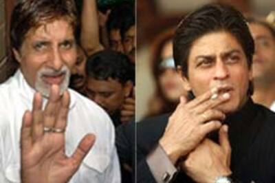 Big B-SRK feud on US comedy show
