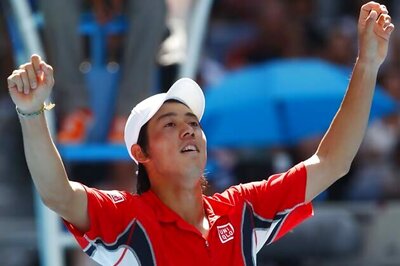 Nishikori upsets Tsonga at Australian Open