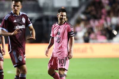 MLS: Super-sub Lionel Messi Scores as Inter Miami Settle for a 2-2 Draw Against Colorado Rapids