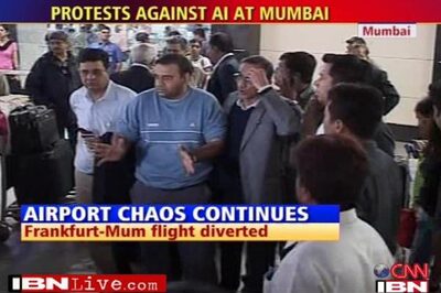 AI flights delayed yet again, passengers protest