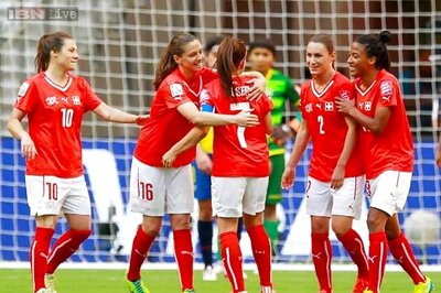 Switzerland trounce Ecuador 10-1 in Women's World Cup