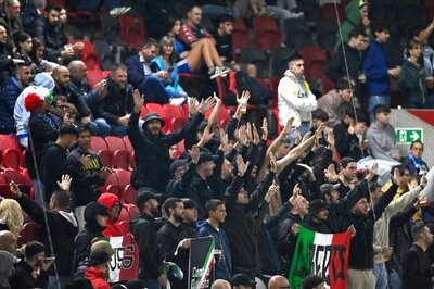 Italy Fans Turn Their Backs During Israel Anthem Before Nations League Match in Hungary
