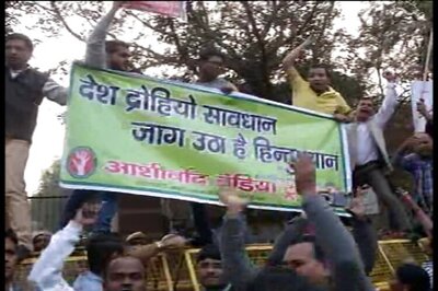 ABVP plans massive protests against JNU students