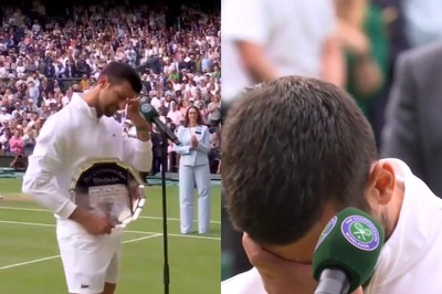 Novak Djokovic Reduced to Tears on Court After Wimbledon Final Defeat to Carlos Alcaraz | WATCH