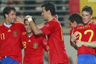 Spain goes for historic win in quarters