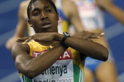 South African Semenya unperturbed by gender test row
