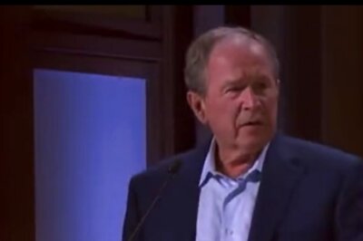 Former US President Bush Condemns 'Brutal Invasion of Iraq' in Ukraine Speech, Blames Gaffe on Age | Watch
