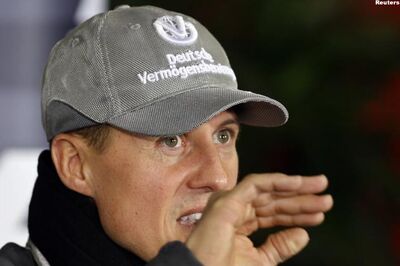 Schumacher shows he is still a Formula One force