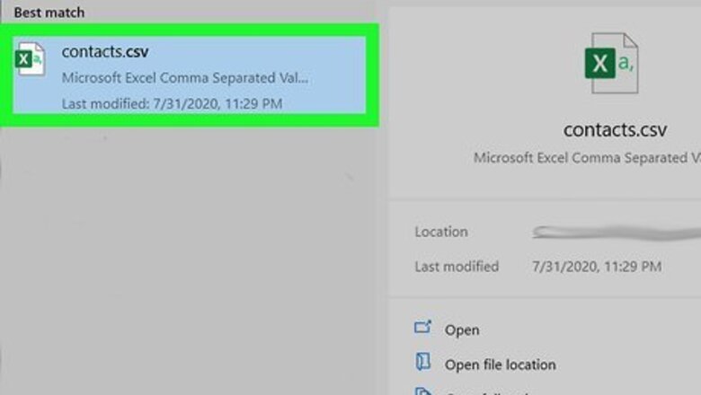 How to Import Contacts Into Outlook